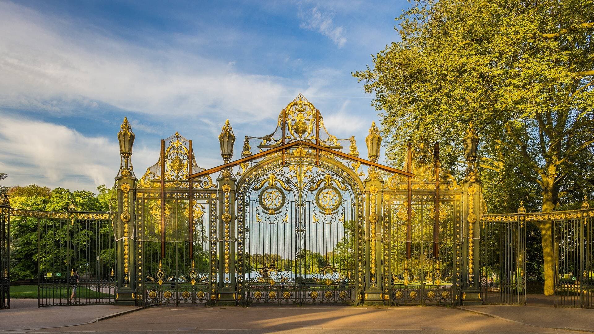 Entrée du parc de la Tête d'Or